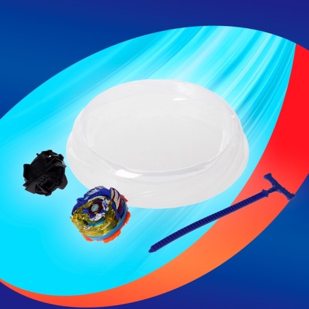 Battle top "Hurricane", with an arena and launch-9