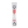 Sanding clock "Zub" for 10 minutes, 2.5 x 10 cm, red