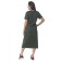 Women's dress W.W.F.H., size 44, Khaki color