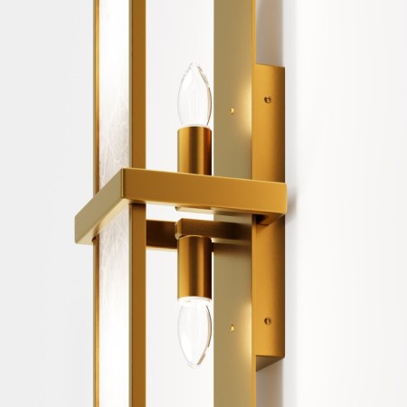 Bra Maytoni Mod099WL-02G, E14, 2x40 W, 125x115x550 mm, brass-2