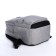 Young backpack from the textiles on lightning, Fulldorn, 3 pockets, color gray color