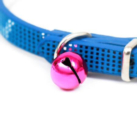 Collar "chamomile" 30 x 1 cm, artificial leather, mix of colors-3