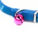 Collar "chamomile" 30 x 1 cm, artificial leather, mix of colors