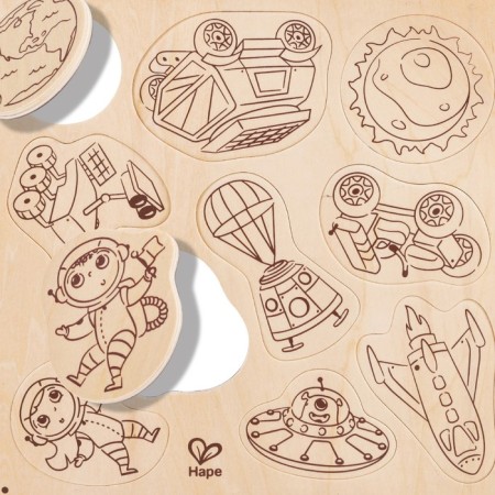 Magnetic set Hape "Space Adventures"-2