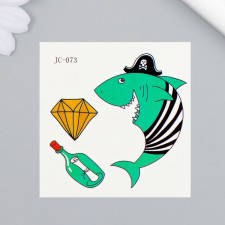 Tattoo on the body color 
