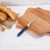 Knife for vegetables kitchen shade "Strayp", gear blade 7.5 cm, blue color blue