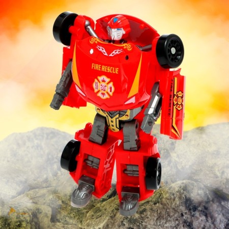 Set of robots "Racing cars" are transformed-12