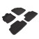 Pile rug for Toyota Corolla (300n/MC), 2007-2013, black