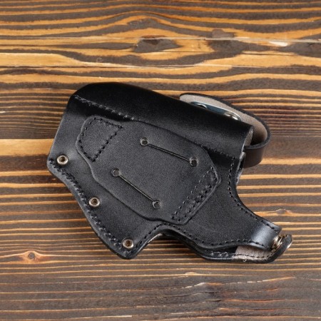Harmoon holster under PM "Wolf" with a bracket, with a marine, leather-1