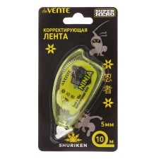 Correcting tape 5 mm x 10 m, Devente Superhero, Front applicator, blister