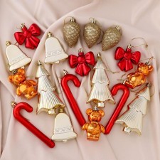 Set of jewelry plastic 18 pcs 