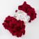Yarn "Puffy" 100 % micropoliester 9m/100g (107 cherries)