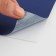 Artificial leather, with an adhesive base, 20 × 30 cm, 0.5 mm, 3 pcs, dark blue color