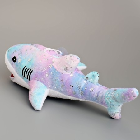Мягкая игрушка «Акула», космос, 37 см-1