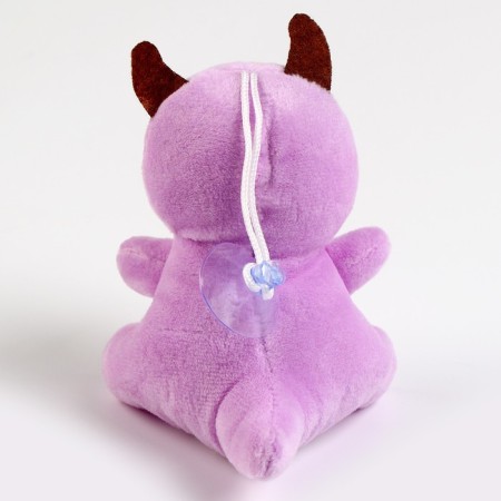 Soft toy "Dragon" on the suction cup, 10 cm, color mix-4
