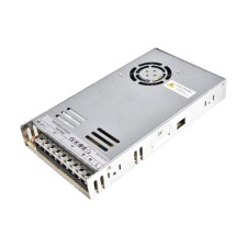 Power supply LED Strip 220208, 400W, 3x11.5x21.5 cm, silver color