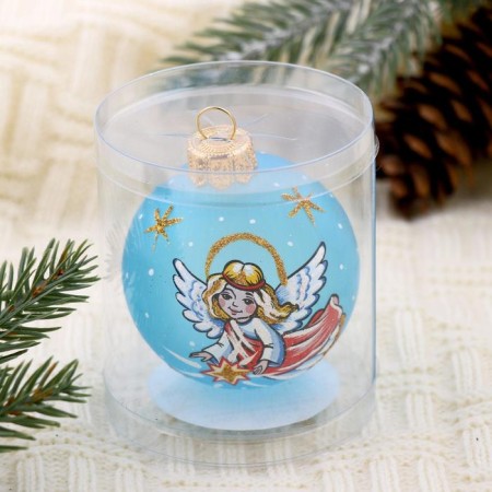 The ball "New Year" d-6 cm, mix-5