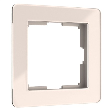 Frame W0012743, 1 Acrylic Rosette, Ivori