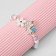Bracelet Children's "Choselka" unicorn-prince with a flower, color