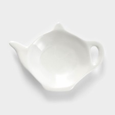 Porcelain stand for a tea bag 