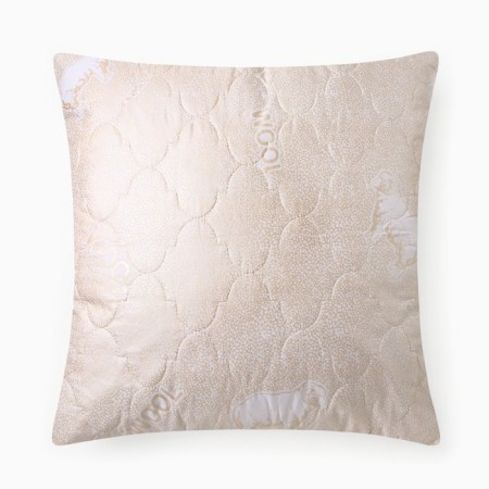 Pillow pillow 50*70, PM/57EK, Merinos wool, gloss-satin fabric, p/e-2