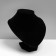 Bust for jewelry, 13 × 17 × 15.5 cm, h = 15.5 cm, black color