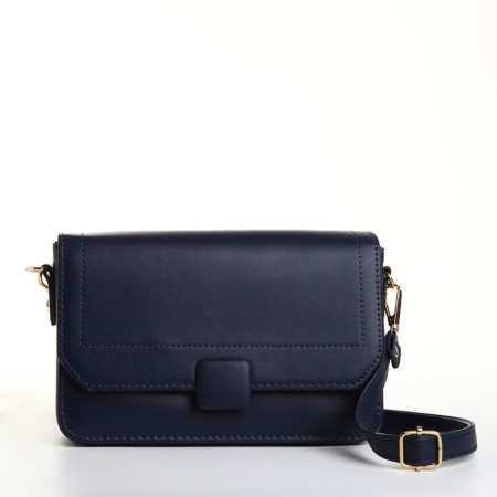 Bag Women's Messenger on Magnet, Blue Color