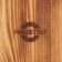The board is cutting, for feeding on legs made of natural cedar MAGISTRO, 38 × 17 × 6.5 cm, burned