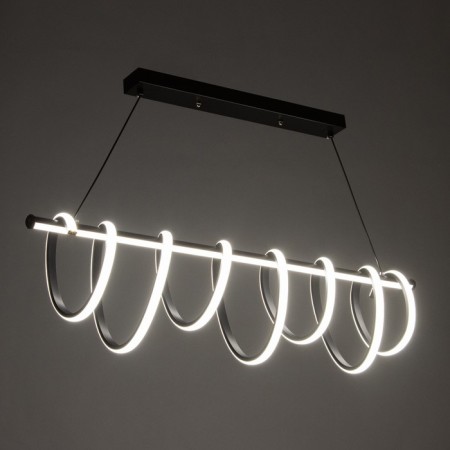 Lamp with PDD "Aksel" LED 120W 3000-6000K Black 90x25x18 cm-3
