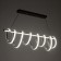 Lamp with PDD "Aksel" LED 120W 3000-6000K Black 90x25x18 cm