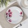 Plate ceramic dessert shade "Sakura", d = 19 cm, white color