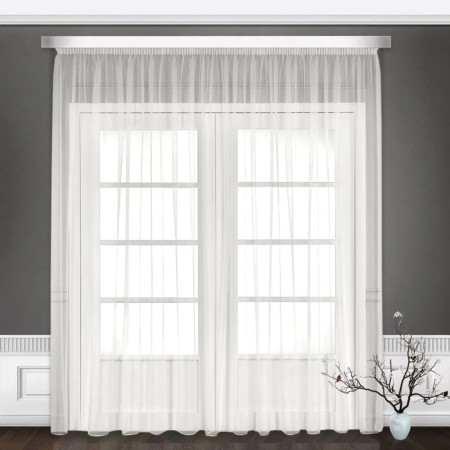 Tulle, size 250 x 250 cm - 1 pc., White color-1