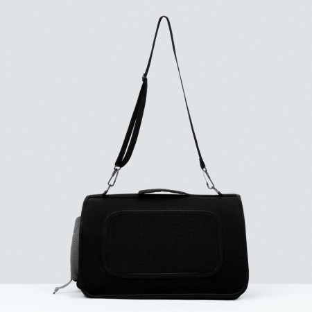Bag-carrier with a window for a muzzle, 42 x 21 x 25 cm, black-1