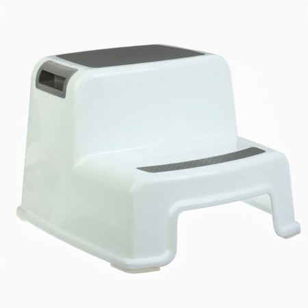 Baby stand with rubberized steps, 36x33x25cm, white/gray color-6