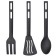 A set of kitchen utensils "Trio", 3 subjects, 25 cm