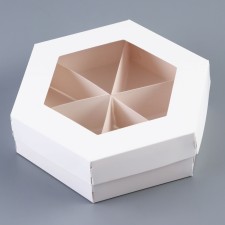 Menzhitsa white, 18.5 x 18.5 x 5.5 cm