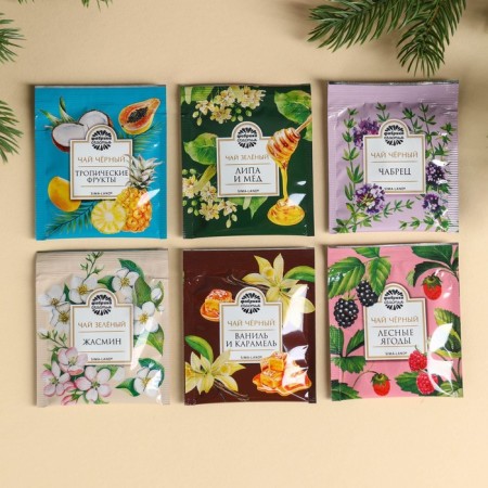 New Year! The tea collection "Joy is not far off", 54 g (30 bags x 1.8 g).-4