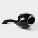 Swan stands for cutlery, 5 items: stand 9 × 6.5 × 16.5 cm, 2 spoons, 2 forks, black color black