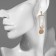 Earrings Metal "Signs", Color Gold