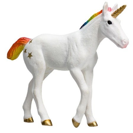 Figure Konik "Rainbow Unicorn, Foal"-3