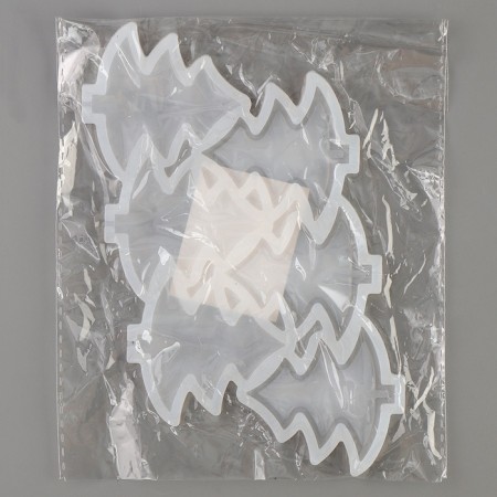 Mold "Christmas trees", silicone, universal 18 × 10 × 0.3 cm-2