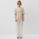 Women's pants Minaku: Casual Collection, white color, size 50