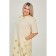 Female dress, size 68, beige color