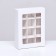 Box for sweets 12 pieces, 11.5 x 8.7 x 2.5 thin separators, white