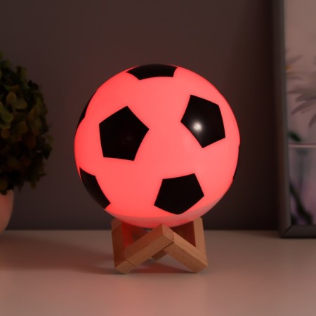 Nightlight "Football" LED 3W USB AKB White 15x15x19 cm-2