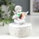 Souvenir Polystone Casket "Snowthrough Angel with an overflowing heart" 8x6.5x5.4 cm