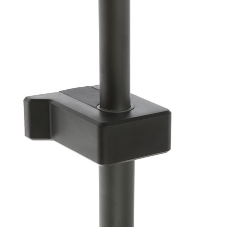 The shower system Zein Z3685, the upper and hand watering can, PVC hose, hygienic set, graphite-10