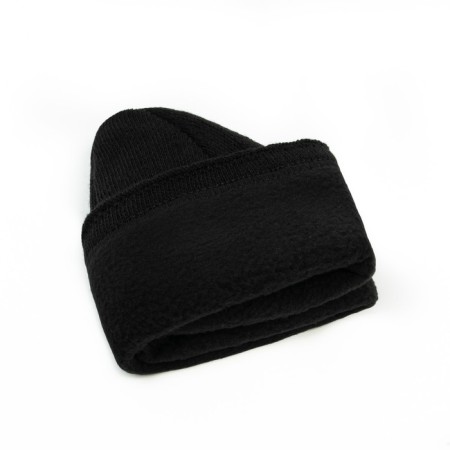 Male Winter hat, color dark mix, size 56-58-2