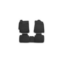 3D mats in the Toyota Camry salon, 2014-2016, 4 pcs. (polyurethane)