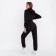 Female set (sweatshirt/pants), black color, size 50